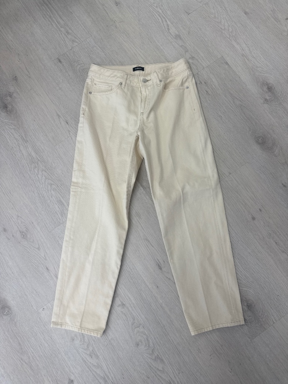 EXPRESS BOYFRIEND MIDRISE PANTS